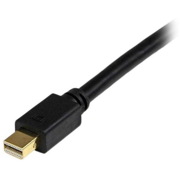 StarTech.com 1,8 m lange Mini DisplayPort-naar-DVI-adapterconverterkabel Mini DP-naar-DVI 1920x1200 zwart - Afbeelding 5