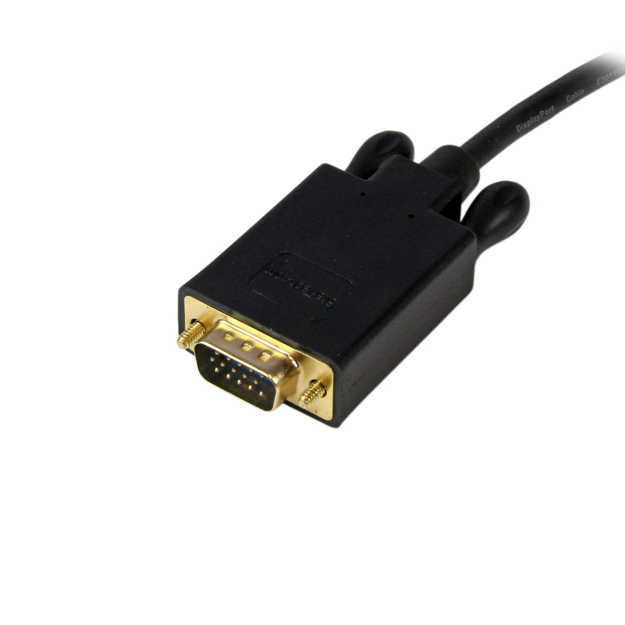 StarTech.com 1,8 m DisplayPort naar VGA adapter converter kabel DP naar VGA 1920x1200 zwart - Afbeelding 5