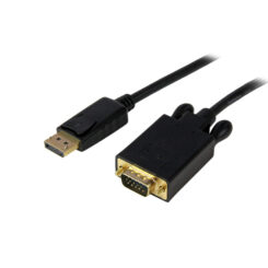 StarTech.com 1,8 m DisplayPort naar VGA adapter converter kabel DP naar VGA 1920x1200 zwart - Afbeelding 2