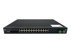 LevelOne IXP-2871 netwerk-switch Managed L2+ Gigabit Ethernet (10/100/1000) Power over Ethernet (PoE) Zwart