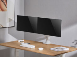 Equip 17“-35” Heavy Duty dubbele Monitorarm wit - Afbeelding 10