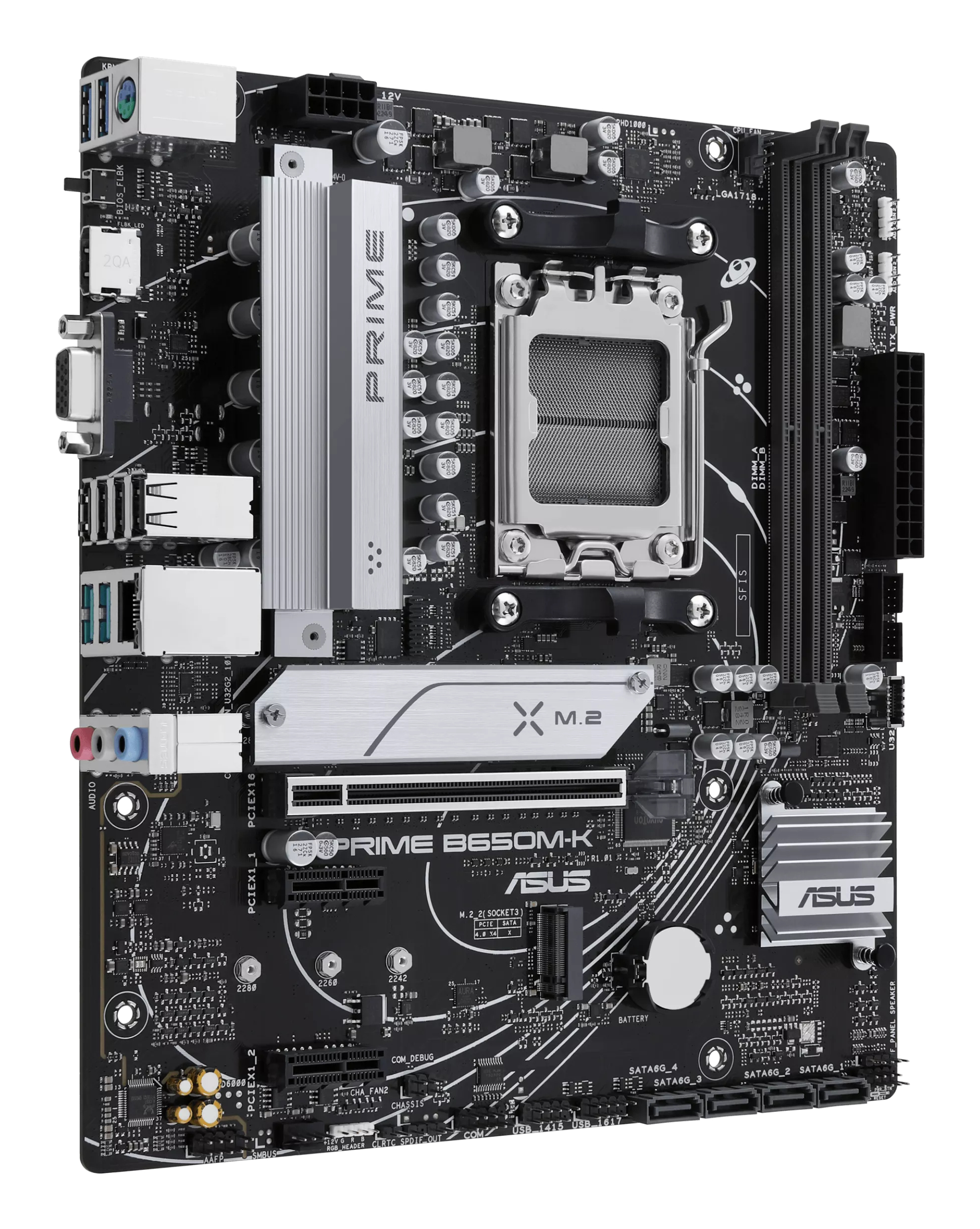 ASUS PRIME B650M-K AMD B650 Socket AM5 micro ATX - Afbeelding 4
