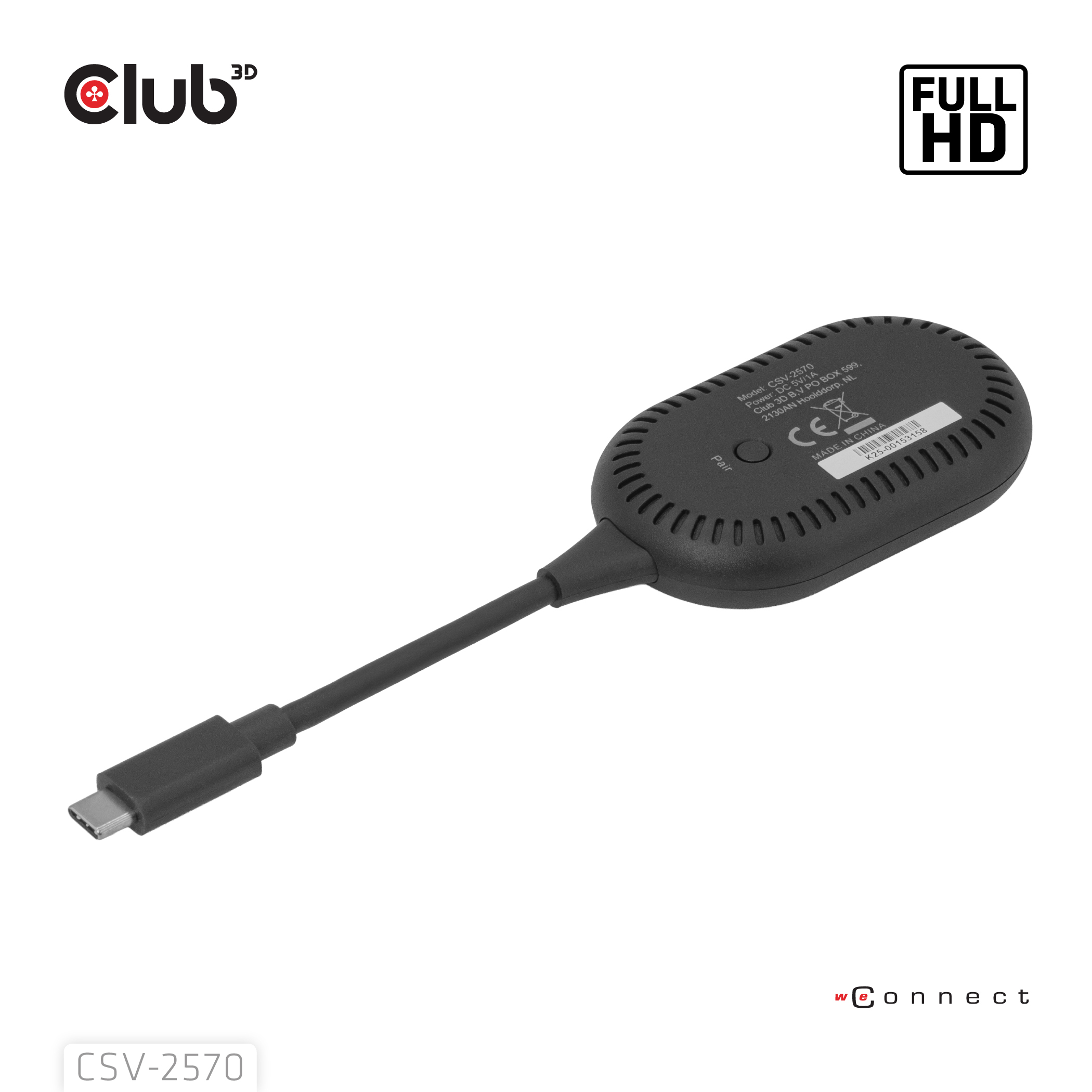 CLUB3D Wireless USB-C® to HDMI™ - Afbeelding 12