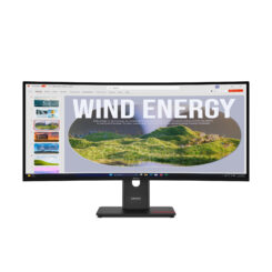 Lenovo ThinkVision T34WD-40 computer monitor 86,4 cm (34") 3440 x 1440 Pixels Wide Quad HD LED Zwart