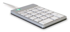 R-Go Tools Numeriek toetsenbord R-Go Numpad Break, ergonomisch numeriek toetsenbord met pauzesoftware, bedraad, wit