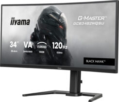 iiyama GCB3482WQSU-B1 computer monitor 86,4 cm (34") 3440 x 1440 Pixels UltraWide Quad HD LED Zwart - Afbeelding 4