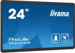 iiyama TW2424AS-B1 computer monitor 60,5 cm (23.8") 1920 x 1080 Pixels 4K Ultra HD Touchscreen Zwart