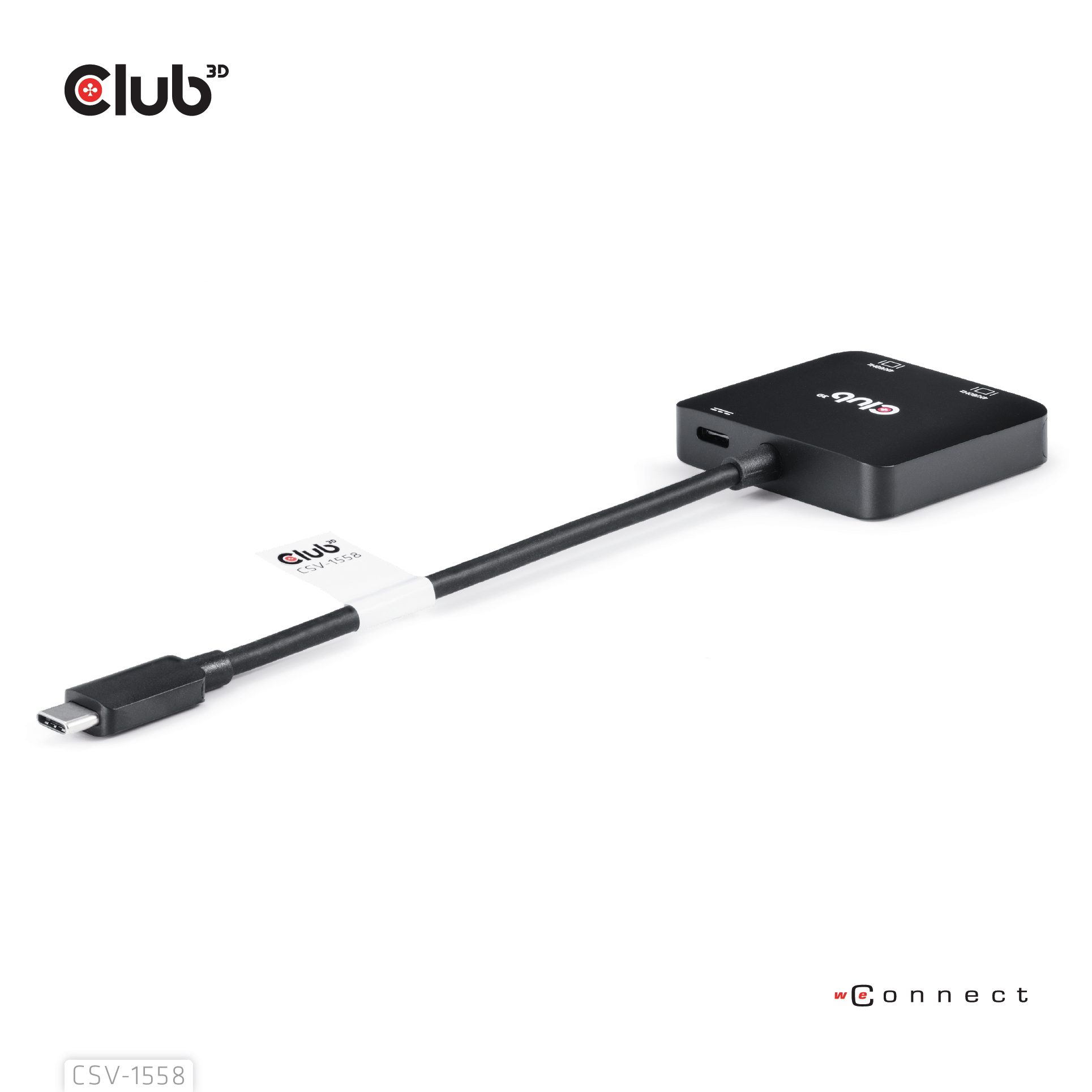 CLUB3D USB-C® Hub to Dual HDMI™ 4K60Hz M/F+PD3.0 100 Watt - Afbeelding 8