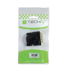 Techly DVI-D - HDMI M/F Zwart - Afbeelding 3
