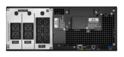 APC Smart-UPS On-Line SRT6KRMXLI - 6kW/VA, 6x C13 + 4x C19 + hardwire 1 fase uitgang, rackmountable, Embedded NMC - Afbeelding 3