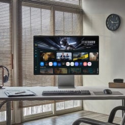 Samsung M90SF computer monitor 81,3 cm (32") 3840 x 2160 Pixels 4K Ultra HD OLED Zilver - Afbeelding 5