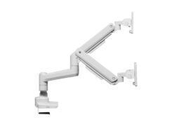 Equip 17“-35” Heavy Duty dubbele Monitorarm wit - Afbeelding 3