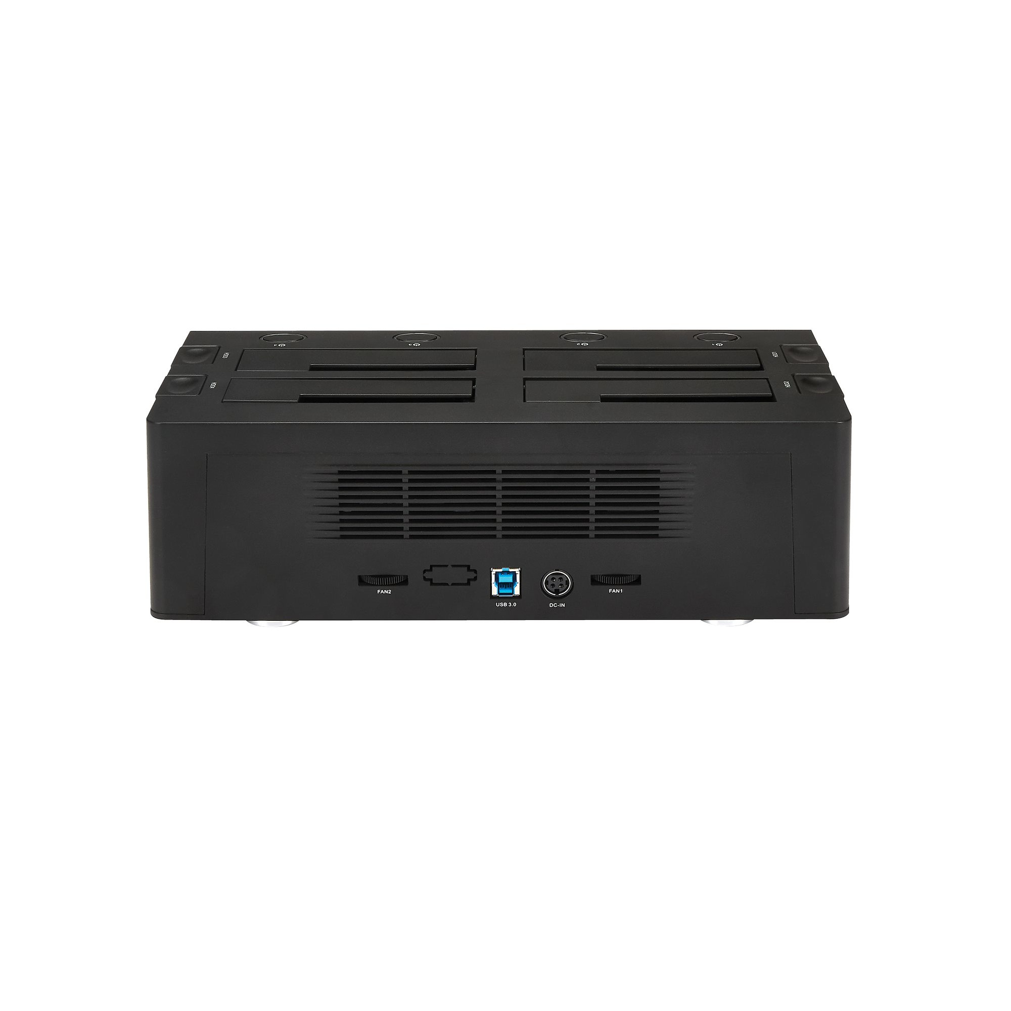 StarTech.com USB 3.0 naar SATA 6 Gbps hard drive docking station met 4 bays, UASP & dubbele ventilatoren 2,5/3,5 inch SSD / HDD dock - Afbeelding 4