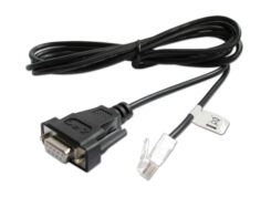 APC AP940-0625A tussenstuk voor kabels DB9 RJ45 Zwart