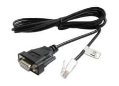 APC AP940-0625A tussenstuk voor kabels DB9 RJ45 Zwart