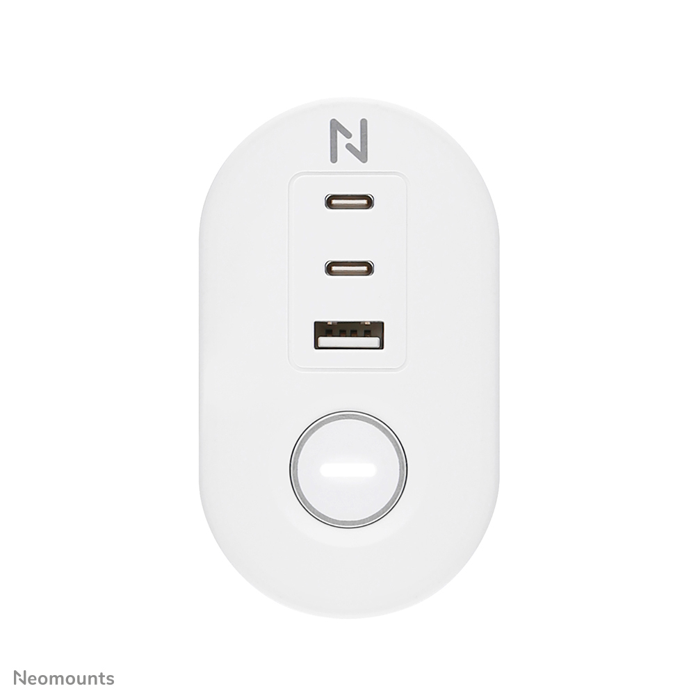 Neomounts DS22-840WH6 Bureaucontactdoos met klem en USB-C en USB-A poorten - Quick-charge - Afbeelding 7