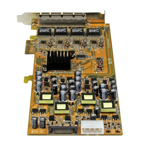 StarTech.com 4-poorts gigabit Power over Ethernet PCIe-netwerkkaart - PSE / PoE PCI Express NIC - Afbeelding 3