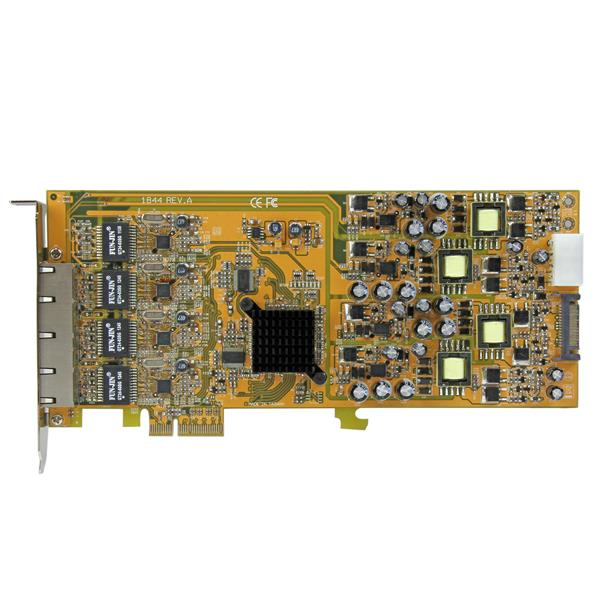 StarTech.com 4-poorts gigabit Power over Ethernet PCIe-netwerkkaart - PSE / PoE PCI Express NIC - Afbeelding 5