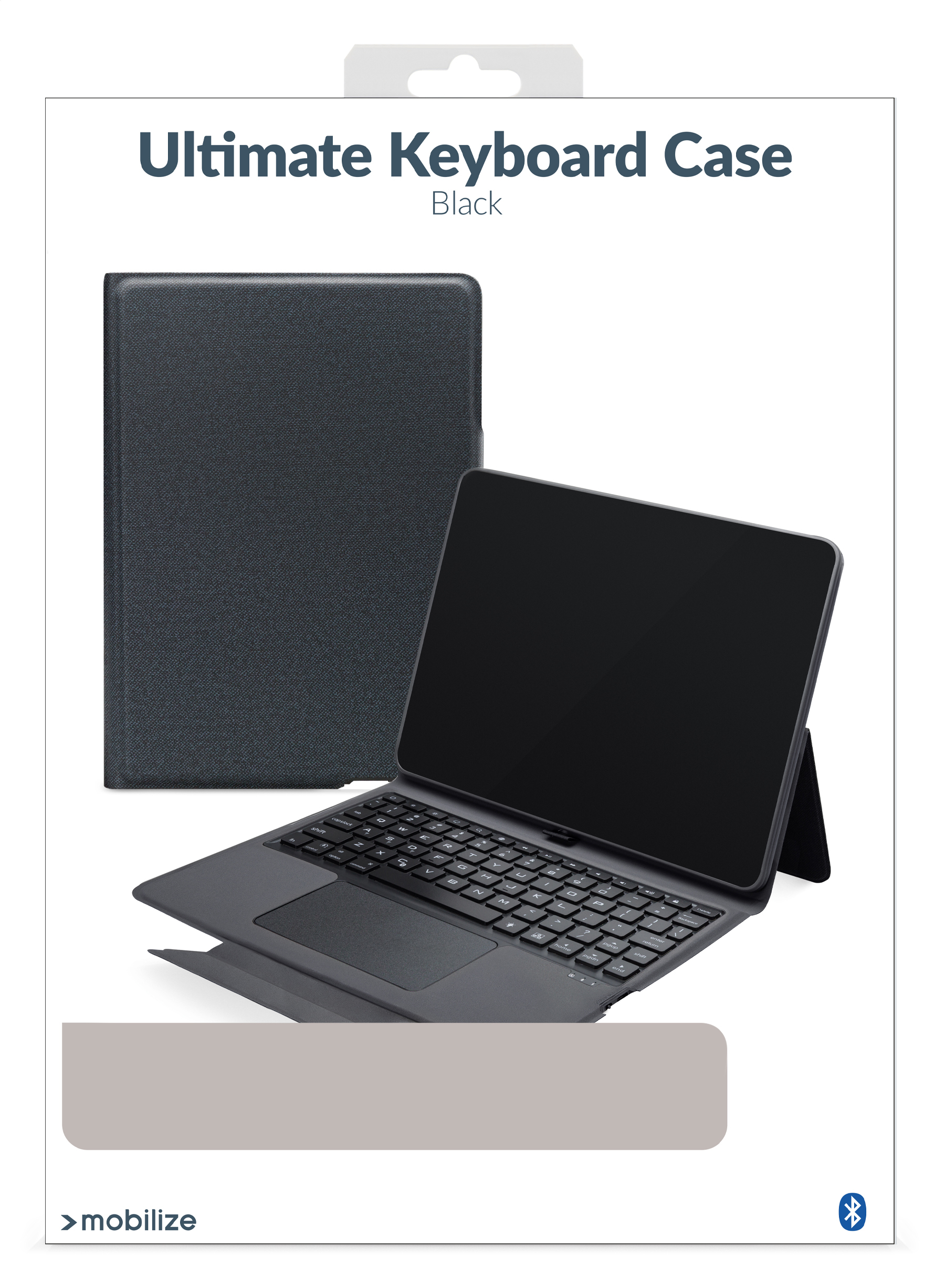 Mobilize Ultimate Bluetooth Keyboard Case Apple iPad 10.2 (2019/2020/2021) Black QWERTY - Afbeelding 7