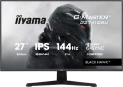 iiyama G-MASTER G2741QSU-B1 computer monitor 68,6 cm (27") 2560 x 1440 Pixels Zwart