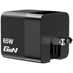 Verbatim GaN Charger 65W Universeel Zwart AC Snel opladen Binnen - Afbeelding 4
