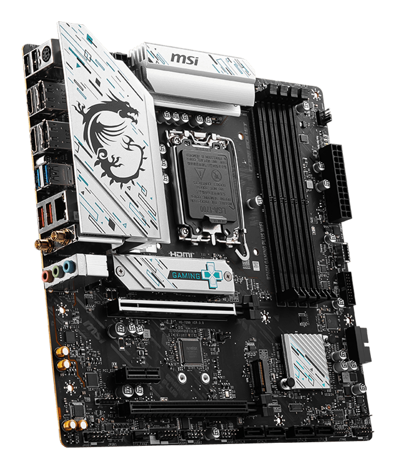 MSI B760M GAMING PLUS WIFI moederbord Intel B760 LGA 1700 micro ATX - Afbeelding 5