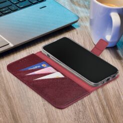 My Style Flex Wallet for Samsung Galaxy S23+ 5G Bordeaux - Afbeelding 3
