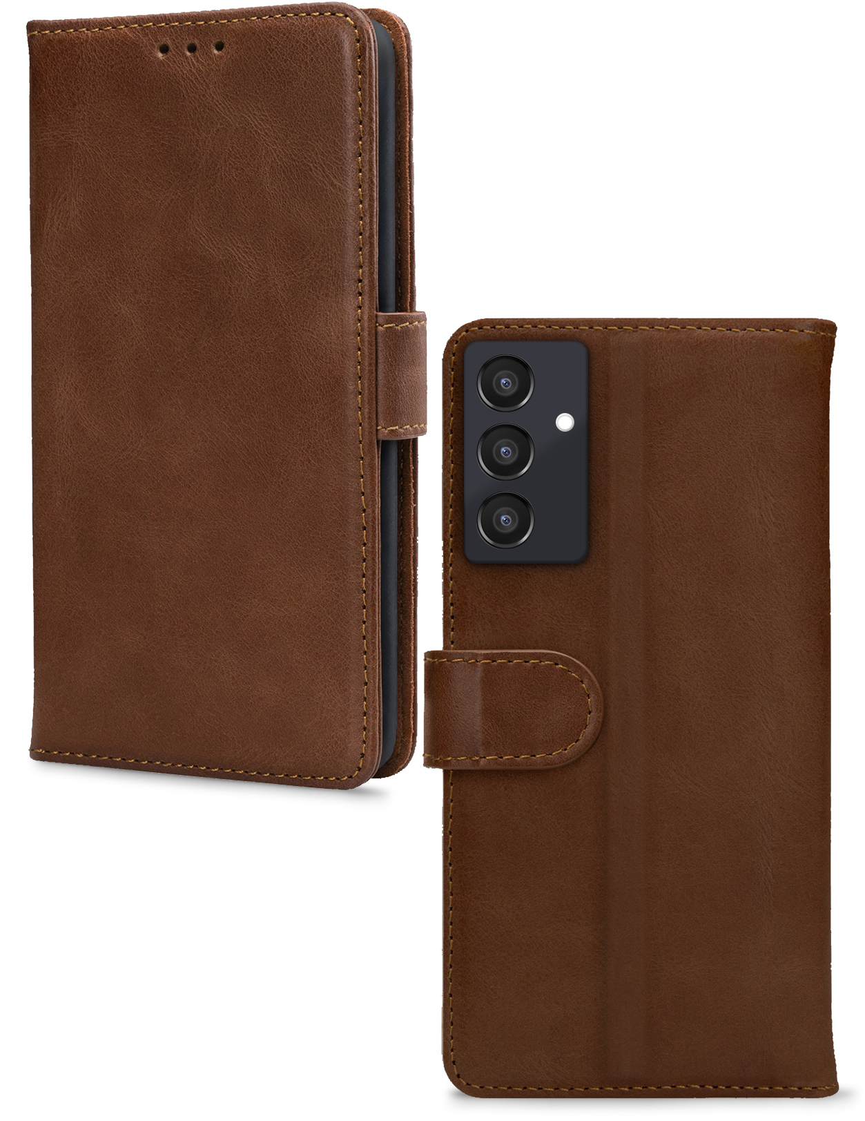 Mobilize Leather Wallet Samsung Galaxy A25 5G Brown