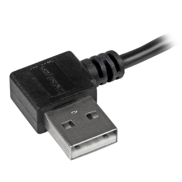 StarTech.com Micro-USB kabel met rechts haakse connectors M/M 1m - Afbeelding 4