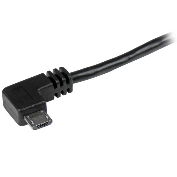 StarTech.com Micro-USB kabel met rechts haakse connectors M/M 1m - Afbeelding 3