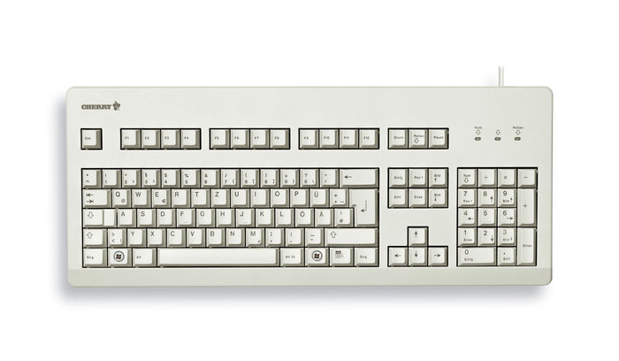 CHERRY G80-3000 toetsenbord Universeel USB QWERTZ Duits Grijs - Afbeelding 2