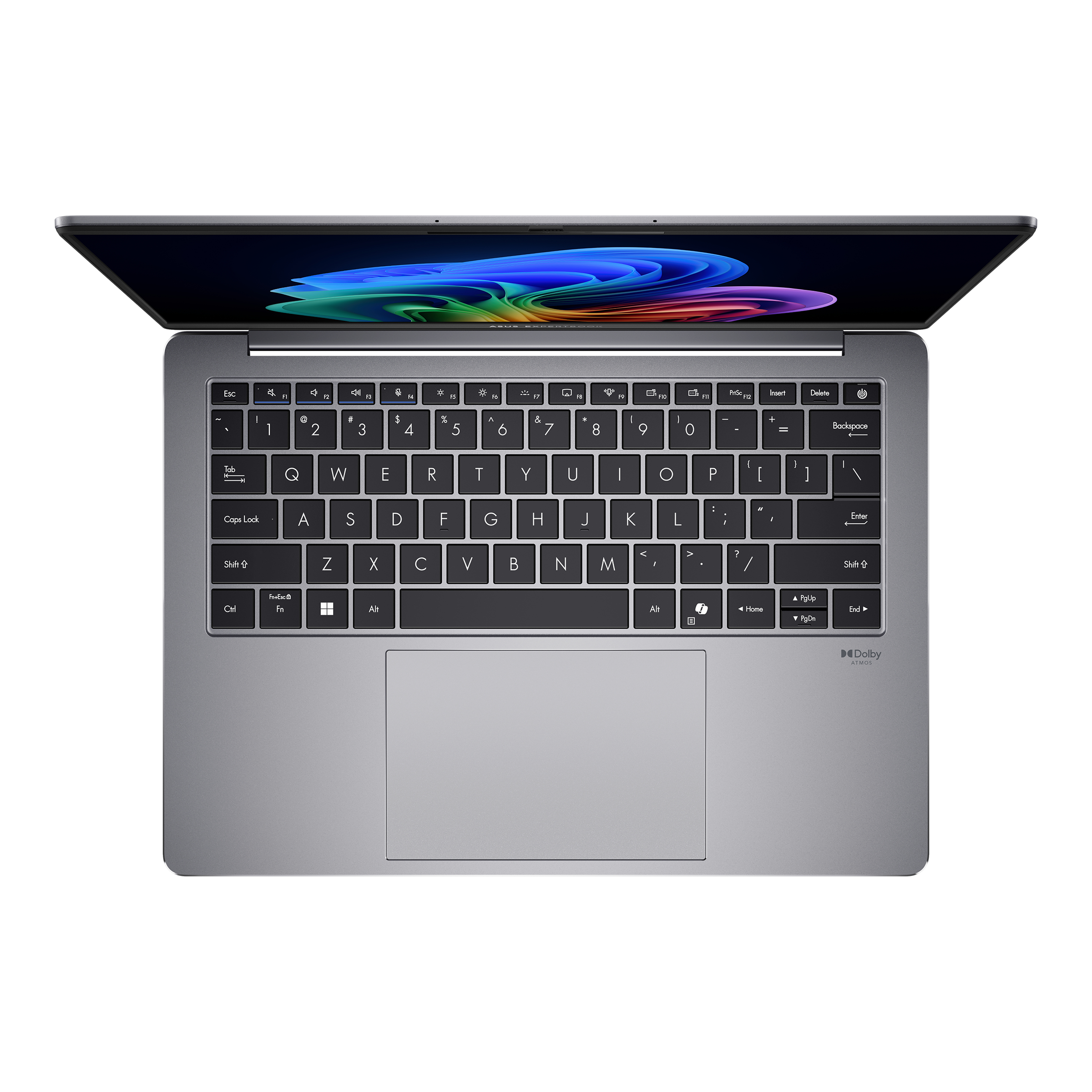 ASUS ExpertBook P5 P5405CSA-NZ0195X Intel Core Ultra 7 258V Laptop 35,6 cm (14") WQXGA 32 GB LPDDR5x-SDRAM 1 TB SSD Wi-Fi 6E (802.11ax) Windows 11 Pro US International Grijs - Afbeelding 5