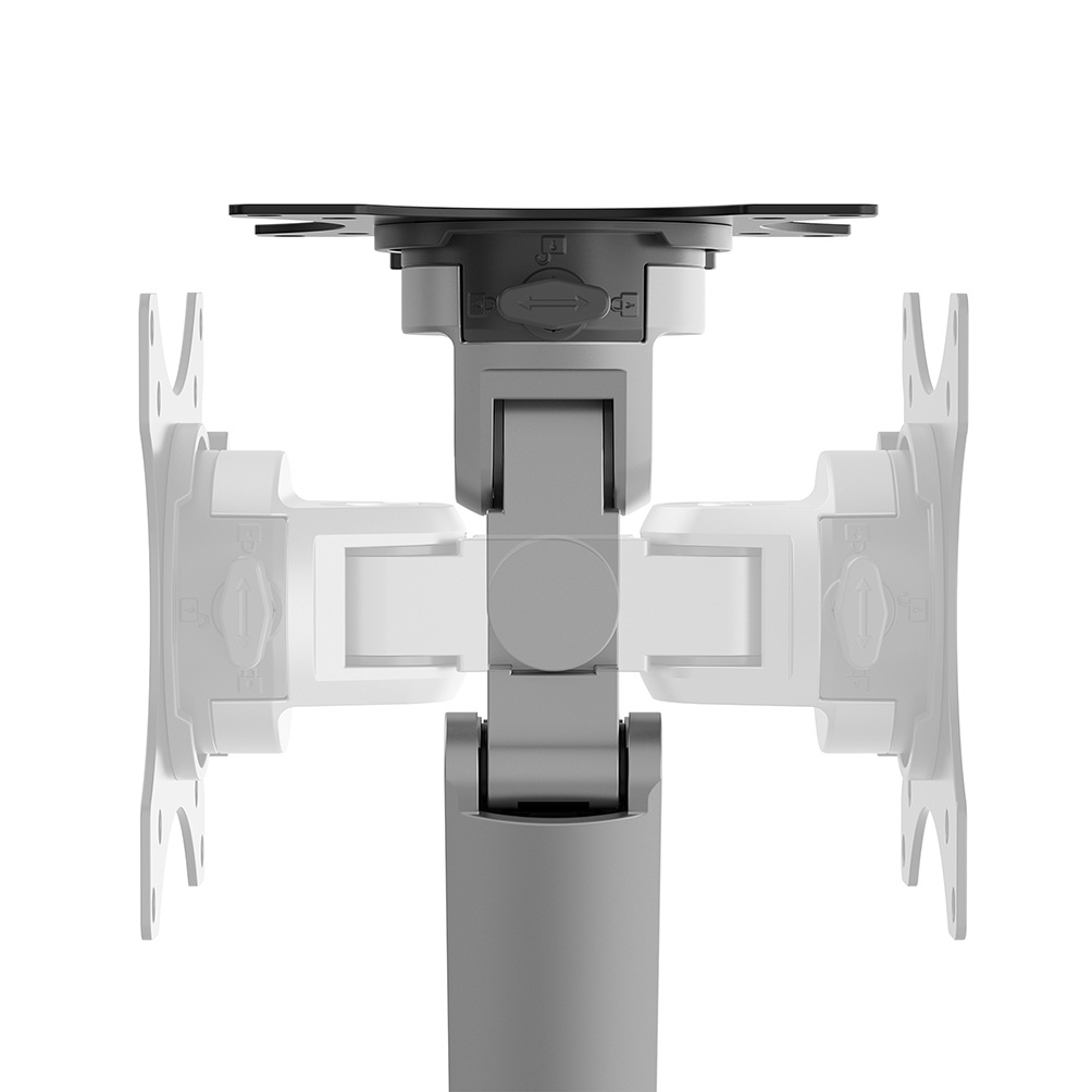 Neomounts DS70-250SL1 Monitorarm 17-35" - gasveer - Topfix - 180°-stop - Afbeelding 9