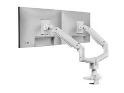 Equip 17“-35” Heavy Duty dubbele Monitorarm wit - Afbeelding 5