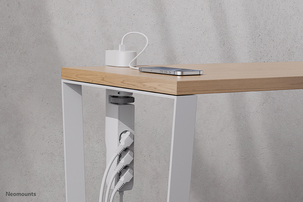 Neomounts DS22-840WH6 Bureaucontactdoos met klem en USB-C en USB-A poorten - Quick-charge - Afbeelding 16