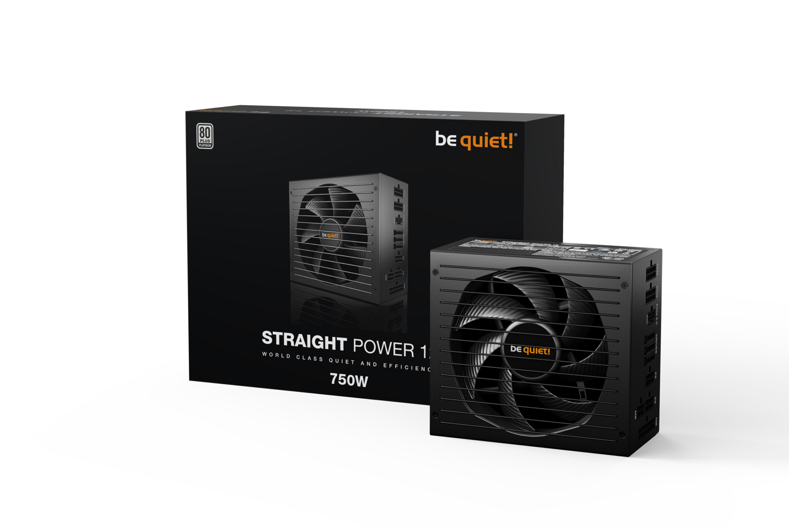 be quiet! Straight Power 12 power supply unit 750 W 20+4 pin ATX ATX Zwart - Afbeelding 5