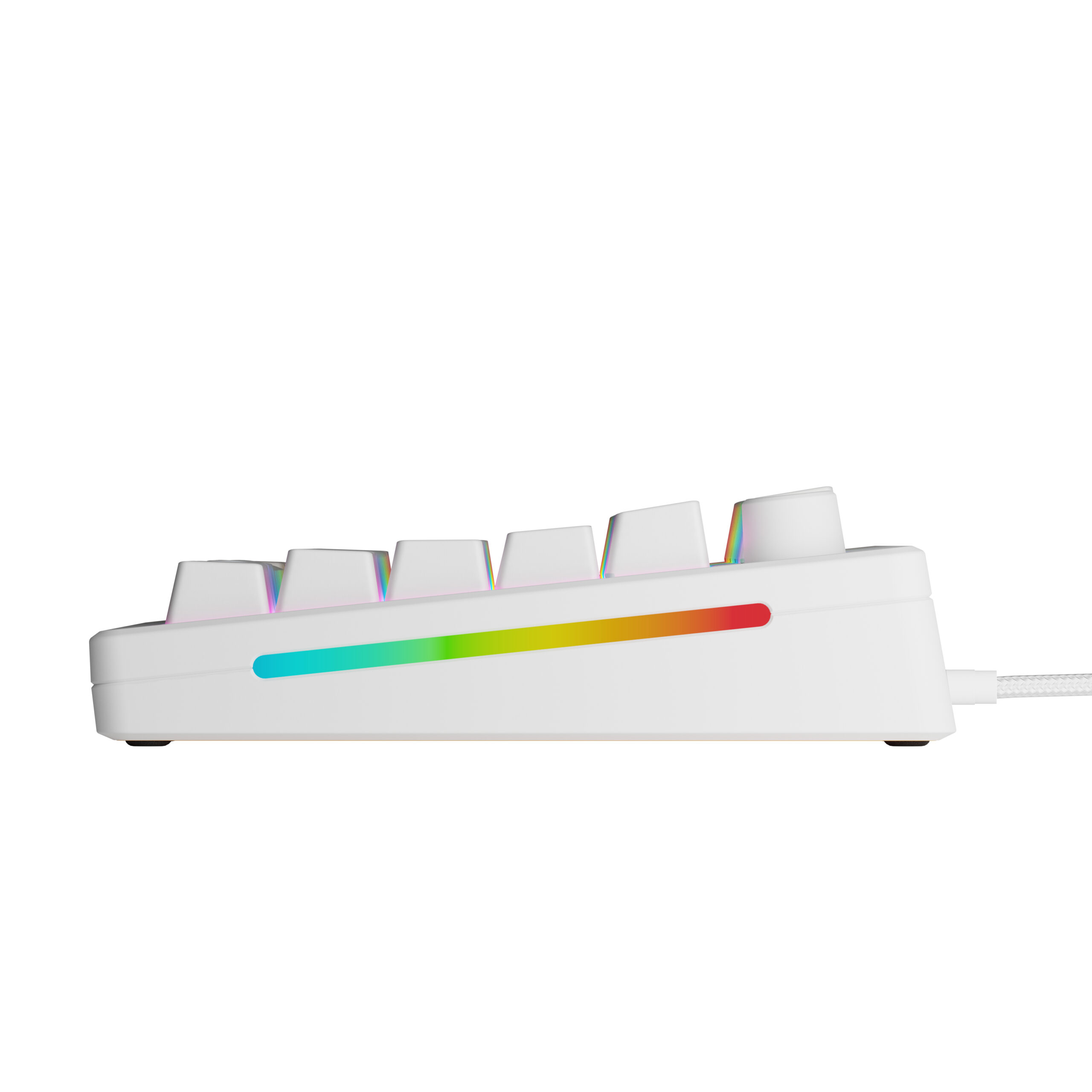 Glorious Gaming GMMK 3 HE 75% Prebuilt toetsenbord Gamen USB QWERTY Amerikaans Engels Wit - Afbeelding 4