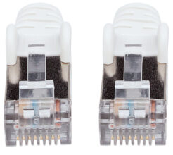 Intellinet Netwerk patchkabel Cat6, 1 m, wit, koper, S/FTP, LSOH/LSZH, PVC, RJ45, vergulde contacten, snagless, booted, levenslange garantie - Afbeelding 4