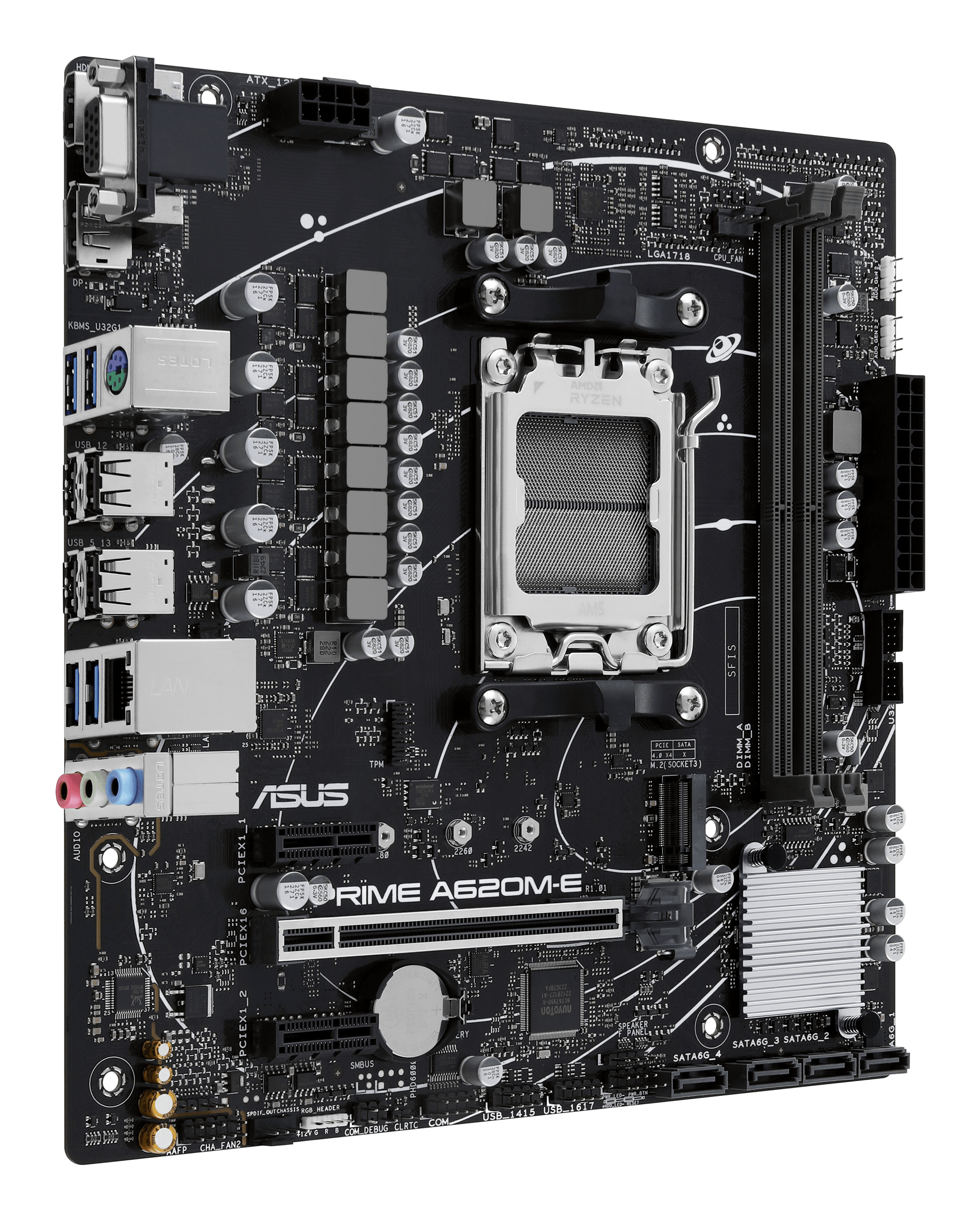 ASUS PRIME A620M-E-CSM AMD A620 Socket AM5 micro ATX - Afbeelding 4