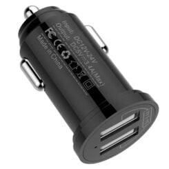 Techly IUSB2-CAR5-A24 oplader voor mobiele apparatuur Universeel Zwart Sigarettenaansteker Auto - Afbeelding 4