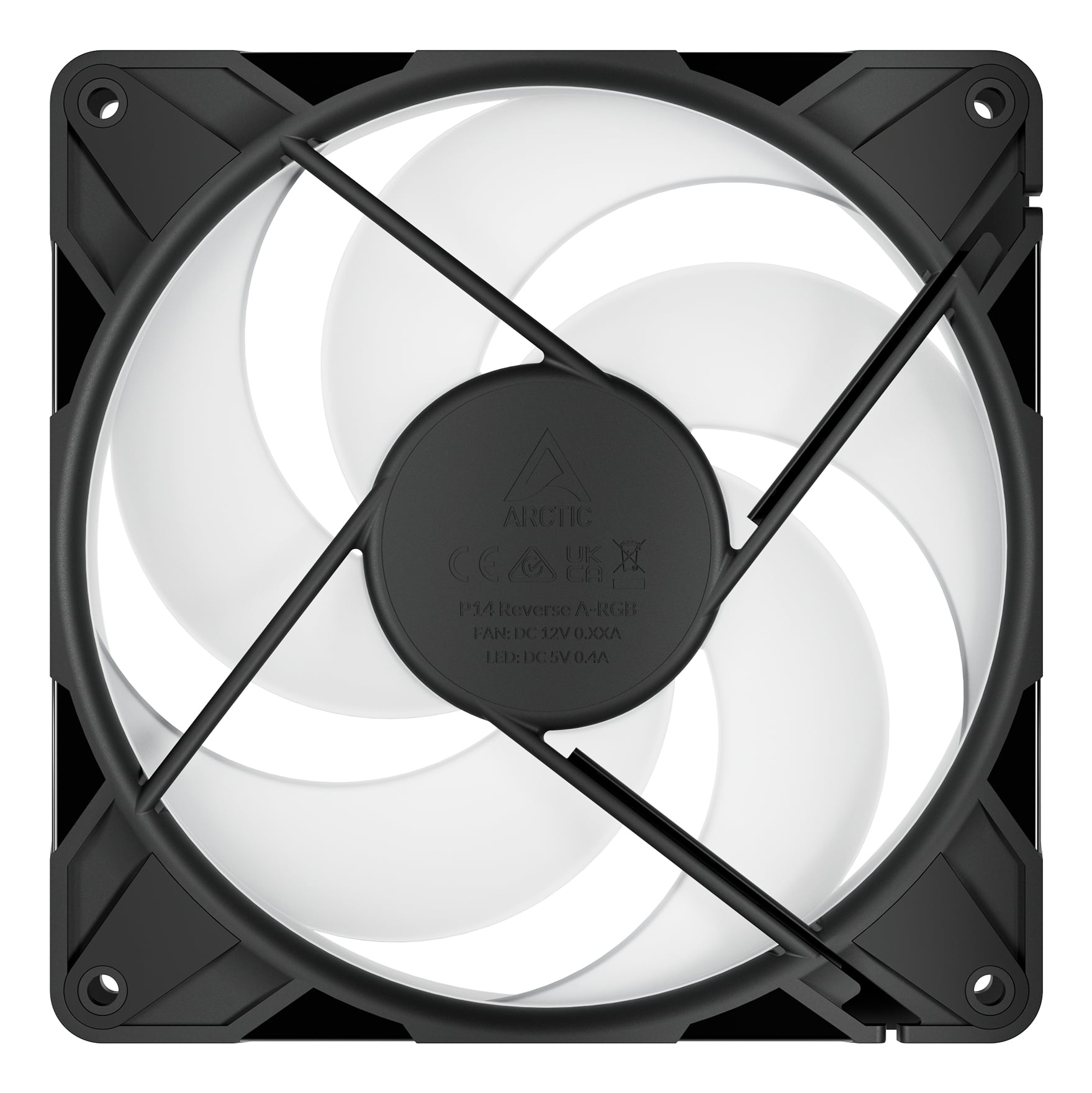 ARCTIC Freezer P14 Pro Reverse A-RGB Computer behuizing Ventilator 14 cm Zwart 1 stuk(s) - Afbeelding 5