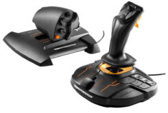 Thrustmaster T-16000M FCS Hotas Zwart, Oranje USB Joystick Analoog/digitaal PC