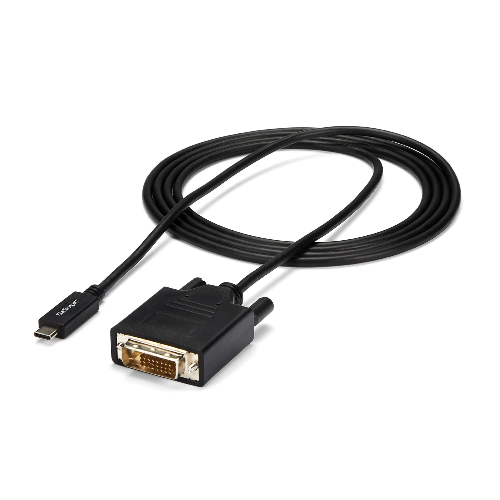 StarTech.com USB-C naar DVI adapter kabel 2 m 1920x1200 zwart - Afbeelding 8