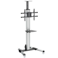 StarTech.com TV standaard mobiel AV trolley voor 32" tot 75" tv hoogteverstelbaar - Afbeelding 2