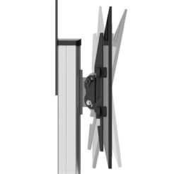 StarTech.com TV standaard mobiel AV trolley voor 32" tot 75" tv hoogteverstelbaar - Afbeelding 8