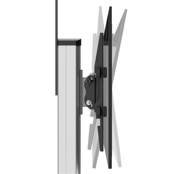 StarTech.com TV standaard mobiel AV trolley voor 32" tot 75" tv hoogteverstelbaar - Afbeelding 8