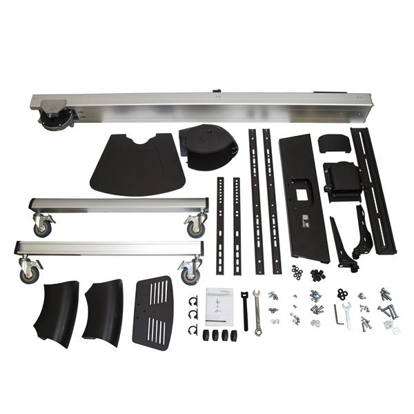 StarTech.com TV standaard mobiel AV trolley voor 32" tot 75" tv hoogteverstelbaar - Afbeelding 10
