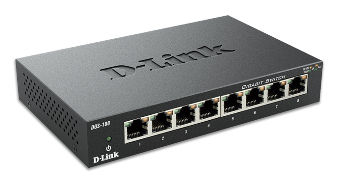 D-Link DGS-108 Zwart - Afbeelding 3