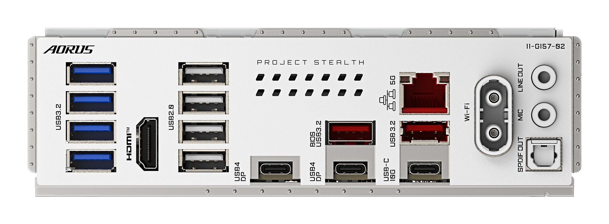 GIGABYTE X870 AORUS STEALTH ICE AMD X870 Socket AM5 ATX - Afbeelding 7