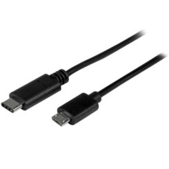 StarTech.com 50cm USB-C naar Micro USB-B Kabel, USB 2.0, Type C naar Micro-B Data Transfer Kabel - Afbeelding 2